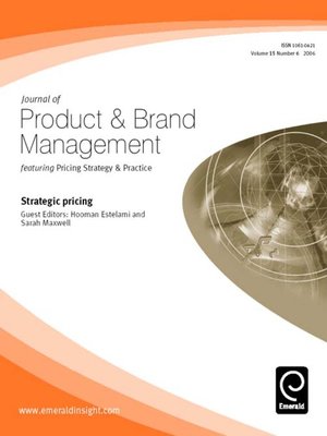 cover image of Journal of Product & Brand Management, Volume 15, Issue 6